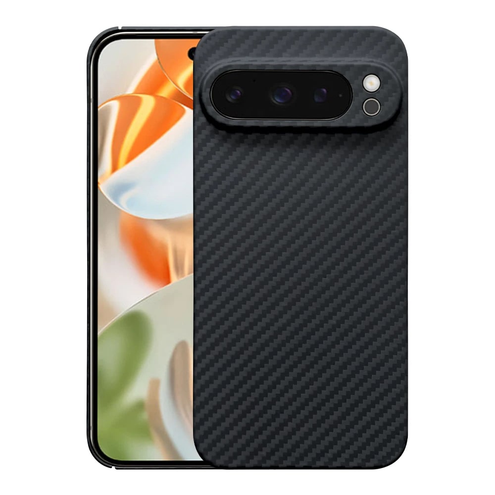 Luxury 1500D Aramid Carbon Fiber Case for Google Pixel 9 Pro XL – Ultra-Thin Kevlar Phone Cover, Sleek & Durable Protection - TrendingTechPK
