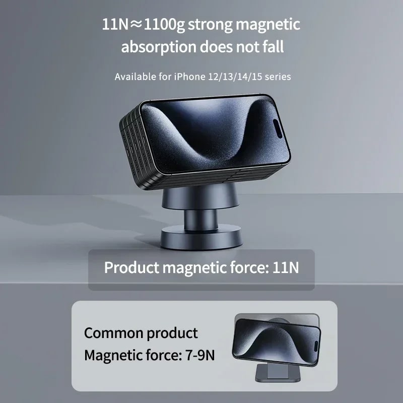 4-in-1 Magnetic Wireless Charger Stand with Mushroom Night Light – Fast Charging for iPhone , Apple Watch , AirPods Pro - TrendingTechPK