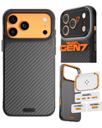 aramid fiber case for iphone 17 pro max with camera lense cnc kit and buttons