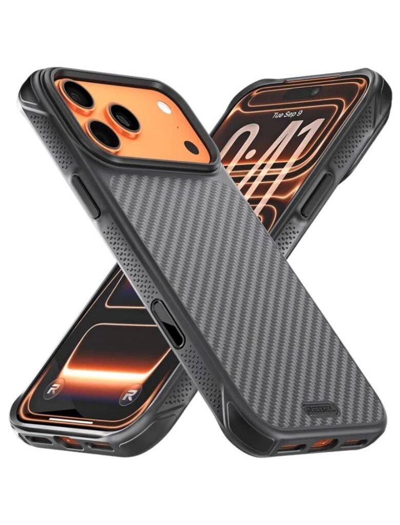 best iphone 17 pro max case aramid fiber by phone rebel