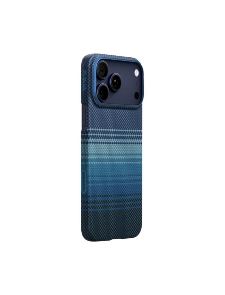 best iphone 17 pro max case moonrise blue by pitaka